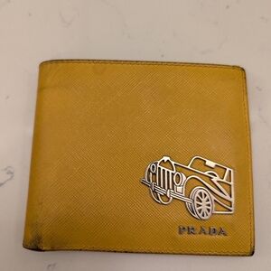 Prada Saffiano Leather Bifold Wallet